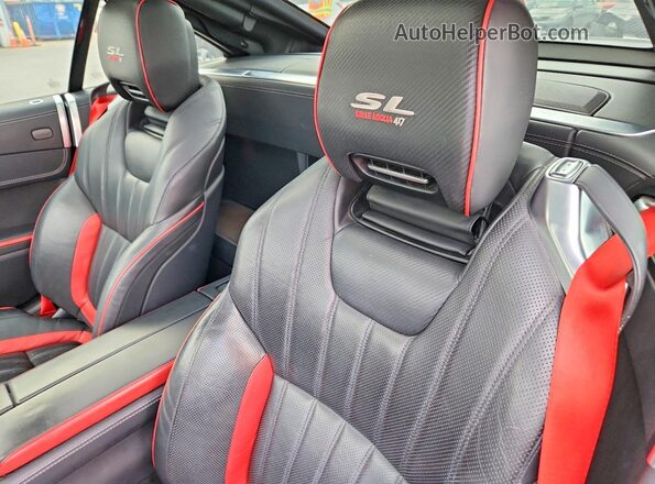 WDDJK7DA4GF040072 2016 MERCEDES-BENZ SL Черный Вид задних сидений