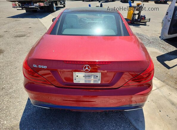 WDDJK7DA4HF049369 2017 MERCEDES-BENZ SL Red Rear view