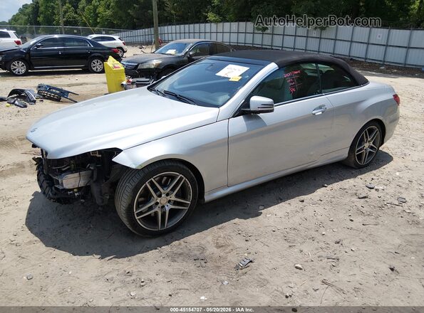 WDDKK7DF6GF321807 2016 MERCEDES-BENZ E-CLASS Серебряный Передняя левая четверть
