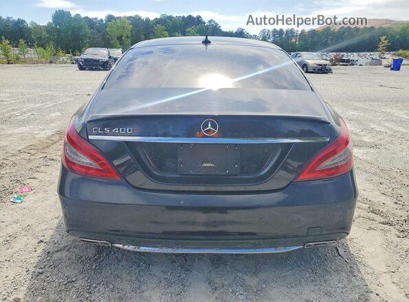 WDDLJ6FB6GA166183 2016 MERCEDES-BENZ CLS-CLASS Black Vista trasera