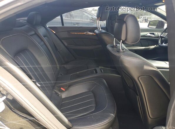WDDLJ6FB6GA166183 2016 MERCEDES-BENZ CLS-CLASS Black Vista de los asientos traseros