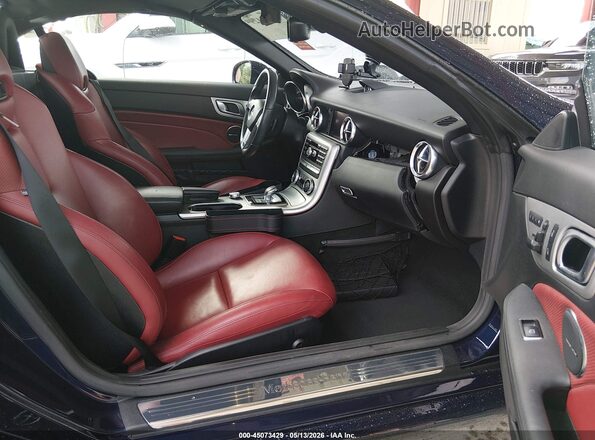 WDDPK3JA0GF122873 2016 MERCEDES-BENZ SLK 300 Blue წინა სალონის ხედი
