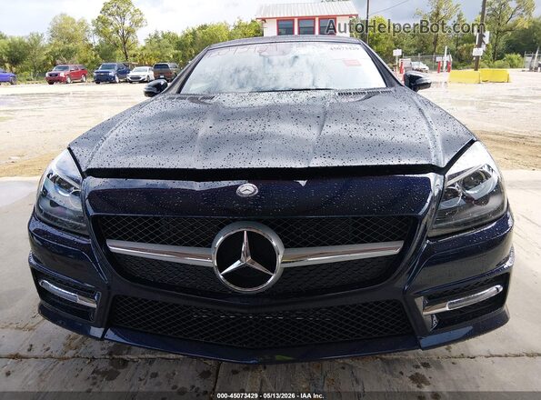 WDDPK3JA0GF122873 2016 MERCEDES-BENZ SLK 300 Blue ხელსაწყოთა პანელის ხედი