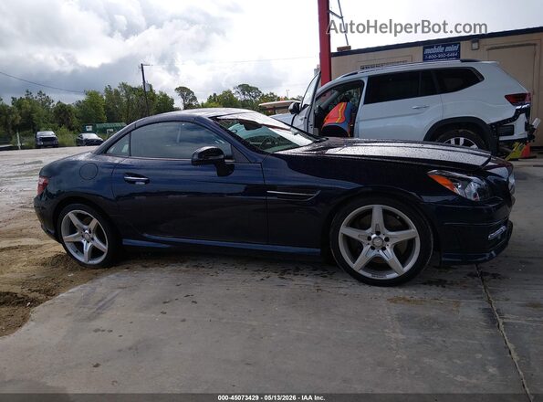 WDDPK3JA0GF122873 2016 MERCEDES-BENZ SLK 300 Blue უკანა სალონის ხედი