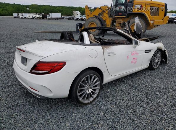 WDDPK3JA3HF139944 2017 MERCEDES-BENZ SLC Белый Задняя правая четверть