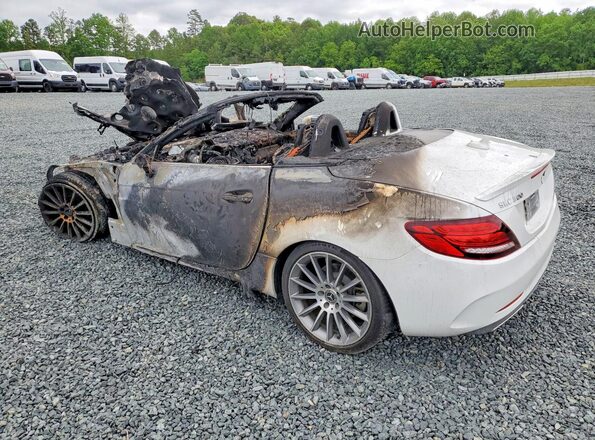 WDDPK3JA3HF139944 2017 MERCEDES-BENZ SLC Белый Задняя левая четверть