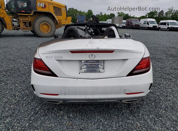 WDDPK3JA3HF139944 2017 MERCEDES-BENZ SLC Белый Вид сзади