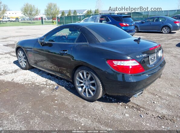 WDDPK3JA4GF124481 2016 MERCEDES-BENZ SLK 300 Black Trasero izquierdo