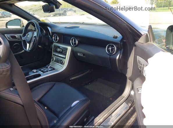 WDDPK3JA4GF124481 2016 MERCEDES-BENZ SLK 300 Black Vista interior delantera