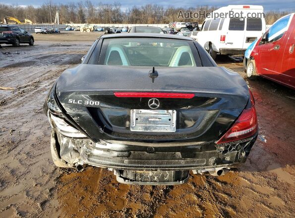WDDPK3JA4JF154457 2018 MERCEDES-BENZ SLC Black Rear view