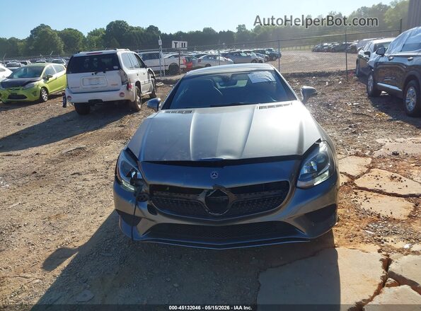 WDDPK3JA7JF153075 2018 MERCEDES-BENZ SLC 300 Gray Вид щитка приладів