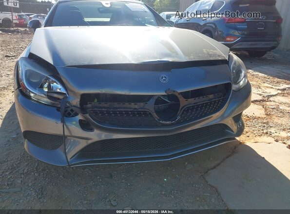 WDDPK3JA7JF153075 2018 MERCEDES-BENZ SLC 300 Gray Вид спереду