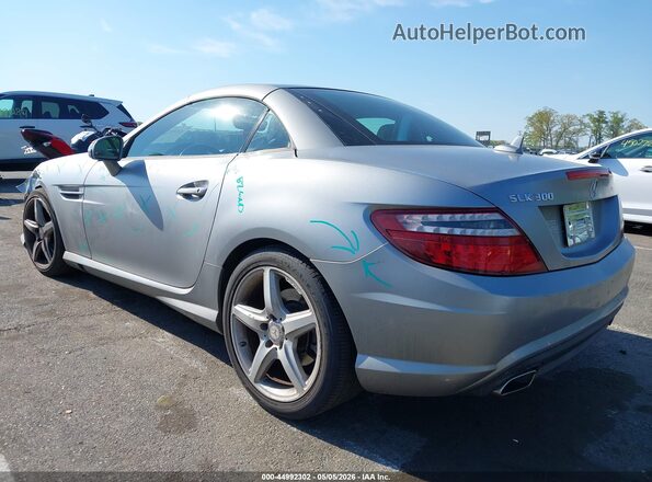 WDDPK3JA8GF122488 2016 MERCEDES-BENZ SLK 300 Серебряный Задняя левая четверть