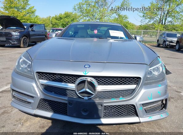 WDDPK3JA8GF122488 2016 MERCEDES-BENZ SLK 300 Серебряный Вид спереди