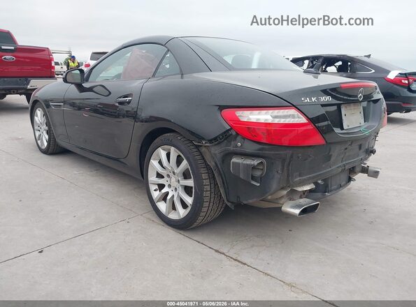 WDDPK3JAXGF123366 2016 MERCEDES-BENZ SLK 300 Черный Задняя левая четверть