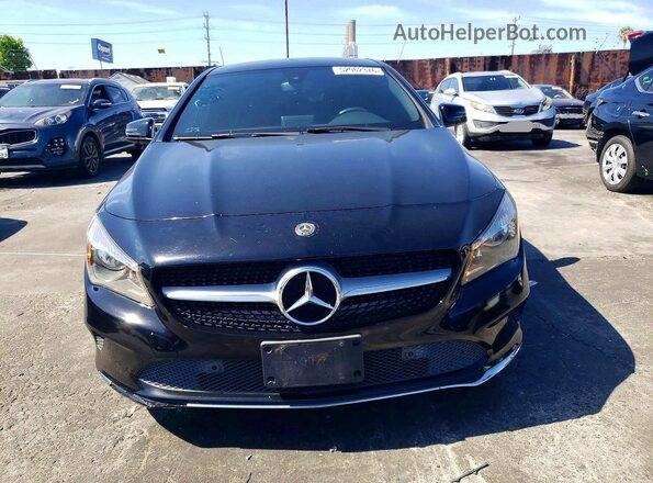 WDDSJ4EB0JN639822 2018 MERCEDES-BENZ CLA-CLASS Black Vista frontal