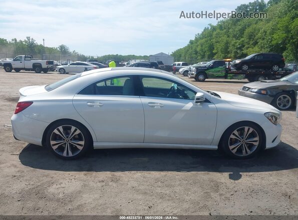 WDDSJ4EB0KN769018 2019 MERCEDES-BENZ CLA 250 White Rear interior view