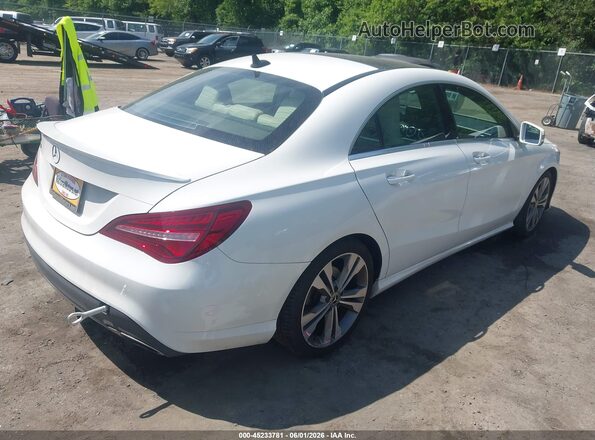 WDDSJ4EB0KN769018 2019 MERCEDES-BENZ CLA 250 White Rear right
