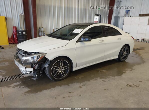 WDDSJ4EB0KN773134 2019 MERCEDES-BENZ CLA 250 White Передня ліва чверть
