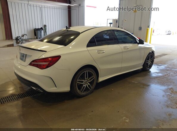 WDDSJ4EB0KN773134 2019 MERCEDES-BENZ CLA 250 White Задня права чверть