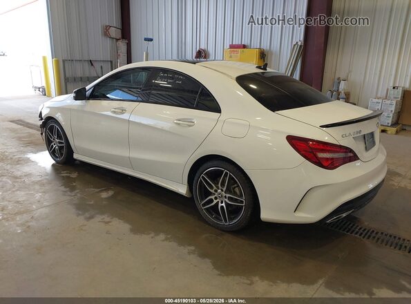 WDDSJ4EB0KN773134 2019 MERCEDES-BENZ CLA 250 White Задня ліва чверть