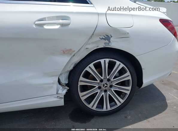 WDDSJ4EB1JN664132 2018 MERCEDES-BENZ CLA 250 White Vista frontal