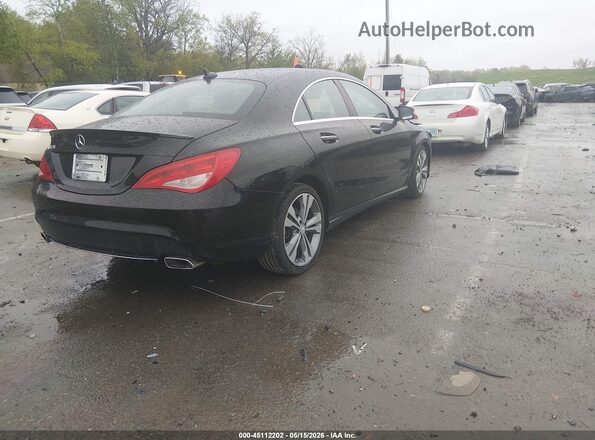 WDDSJ4EB2GN292499 2016 MERCEDES-BENZ CLA 250 Черный Задняя правая четверть
