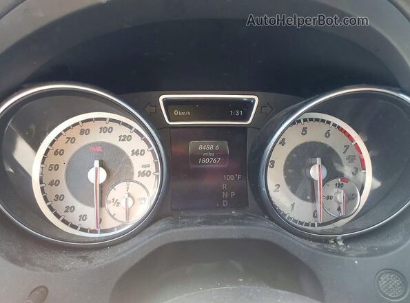 WDDSJ4EB2GN384857 2016 MERCEDES-BENZ CLA-CLASS Black Instrument cluster view