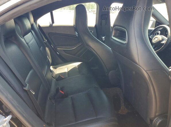 WDDSJ4EB2GN384857 2016 MERCEDES-BENZ CLA-CLASS Black Rear seats view