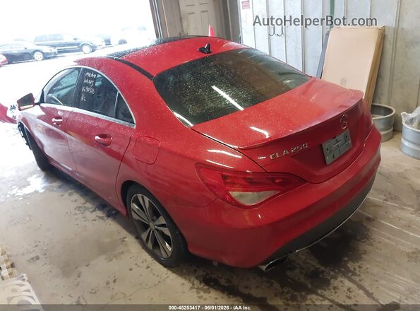 WDDSJ4EB2GN390318 2016 MERCEDES-BENZ CLA 250 Red 
