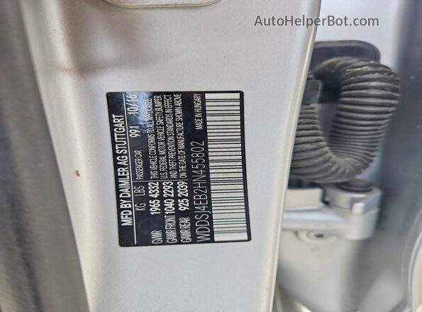 WDDSJ4EB2HN455802 2017 MERCEDES-BENZ CLA-CLASS Silver 