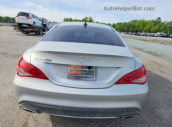 WDDSJ4EB2HN455802 2017 MERCEDES-BENZ CLA-CLASS Silver 