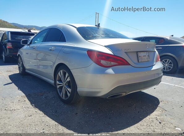 WDDSJ4EB2JN611259 2018 MERCEDES-BENZ CLA 250 Silver Հետևի ձախ