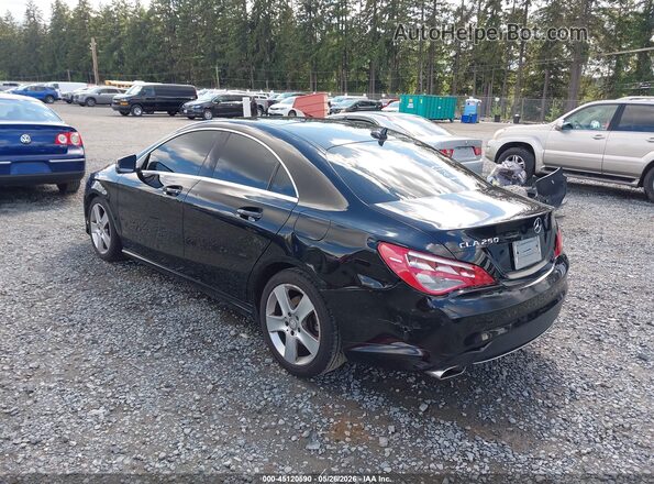 WDDSJ4EB3GN325025 2016 MERCEDES-BENZ CLA 250 Black Rear left