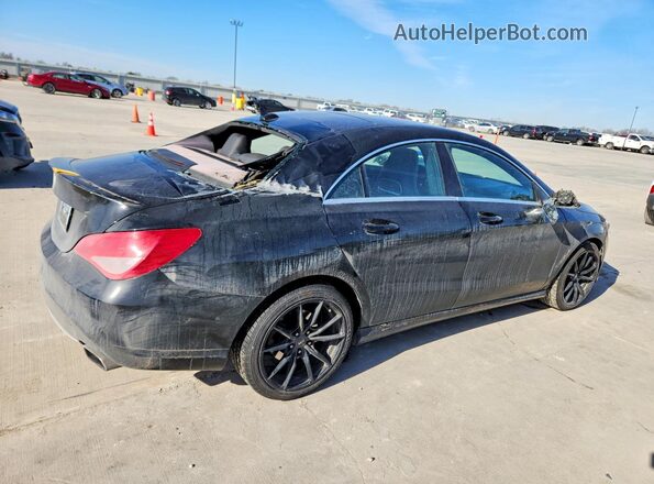 WDDSJ4EB3GN372703 2016 MERCEDES-BENZ CLA-CLASS Black Tył prawy