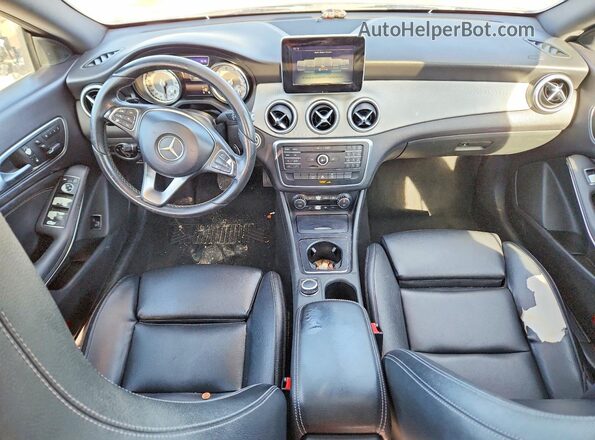 WDDSJ4EB3GN372703 2016 MERCEDES-BENZ CLA-CLASS Black Widok deski rozdzielczej