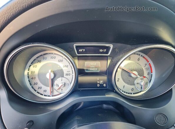WDDSJ4EB3GN372703 2016 MERCEDES-BENZ CLA-CLASS Black Widok zestawu wskaźników