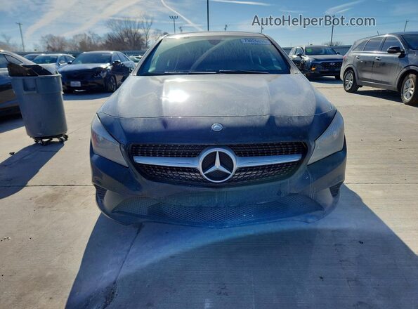 WDDSJ4EB3GN372703 2016 MERCEDES-BENZ CLA-CLASS Black Widok z przodu