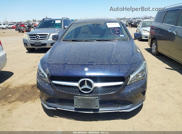 WDDSJ4EB3JN502969 2018 MERCEDES-BENZ CLA 250 Blue Vista frontal