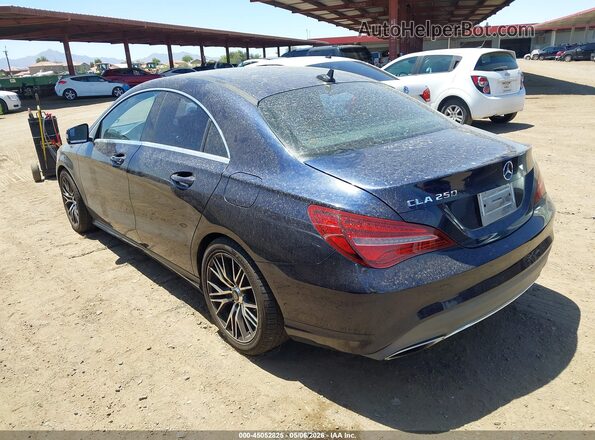 WDDSJ4EB3JN502969 2018 MERCEDES-BENZ CLA 250 Blue Trasero izquierdo