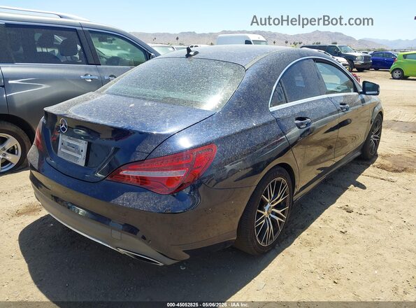 WDDSJ4EB3JN502969 2018 MERCEDES-BENZ CLA 250 Blue Trasero derecho