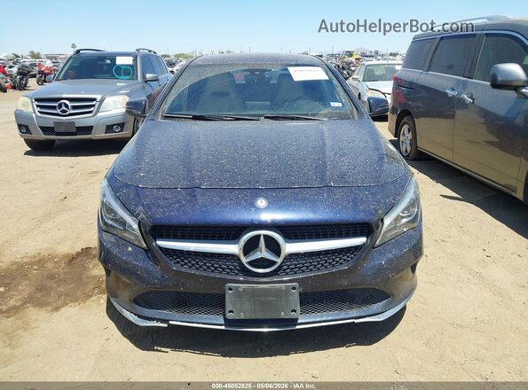 WDDSJ4EB3JN502969 2018 MERCEDES-BENZ CLA 250 Blue Vista del cuadro de instrumentos