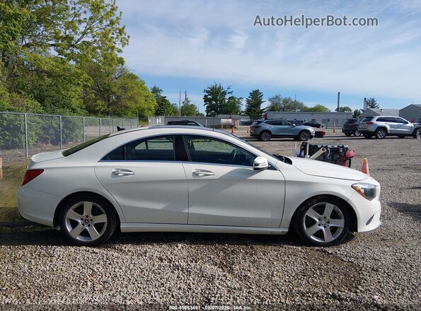 WDDSJ4EB3JN505693 2018 MERCEDES-BENZ CLA 250 White Вид задньої частини салону