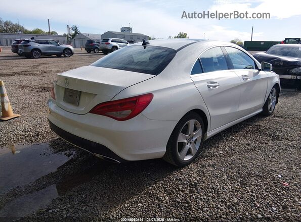 WDDSJ4EB3JN505693 2018 MERCEDES-BENZ CLA 250 White Задня права чверть