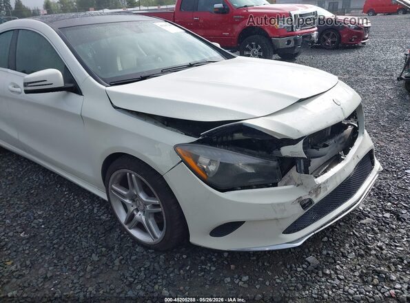 WDDSJ4EB3JN514961 2018 MERCEDES-BENZ CLA 250 White Front view