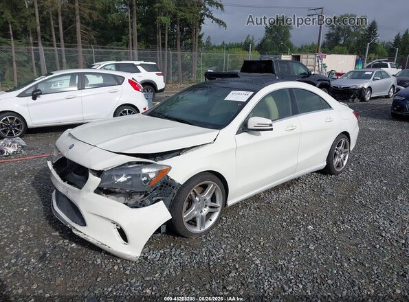 WDDSJ4EB3JN514961 2018 MERCEDES-BENZ CLA 250 White Front left