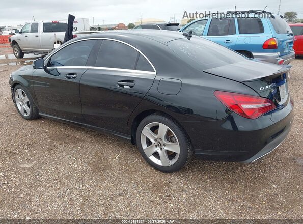 WDDSJ4EB3JN587425 2018 MERCEDES-BENZ CLA 250 Black უკანა მარცხენა