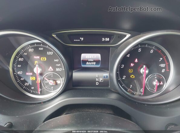WDDSJ4EB3JN587425 2018 MERCEDES-BENZ CLA 250 Black უკანა სავარძლების ხედი