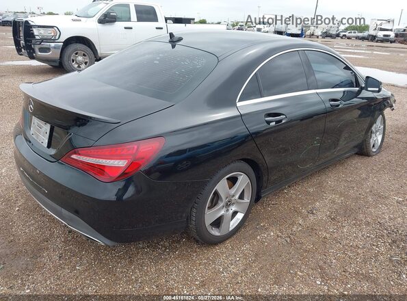 WDDSJ4EB3JN587425 2018 MERCEDES-BENZ CLA 250 Black უკანა მარჯვენა