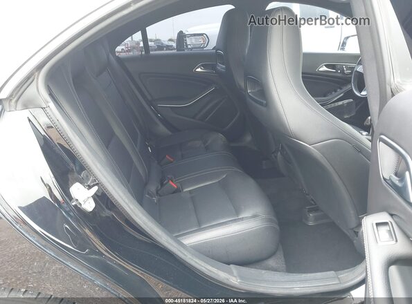 WDDSJ4EB3JN587425 2018 MERCEDES-BENZ CLA 250 Black VIN კოდის სტიკერის ხედი